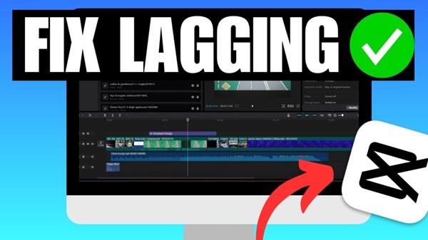 why is capcut lagging so much